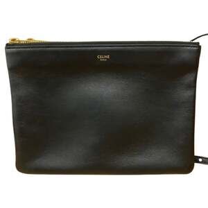 Celine Trio Crossbody Bag Leather Large #252373C59B